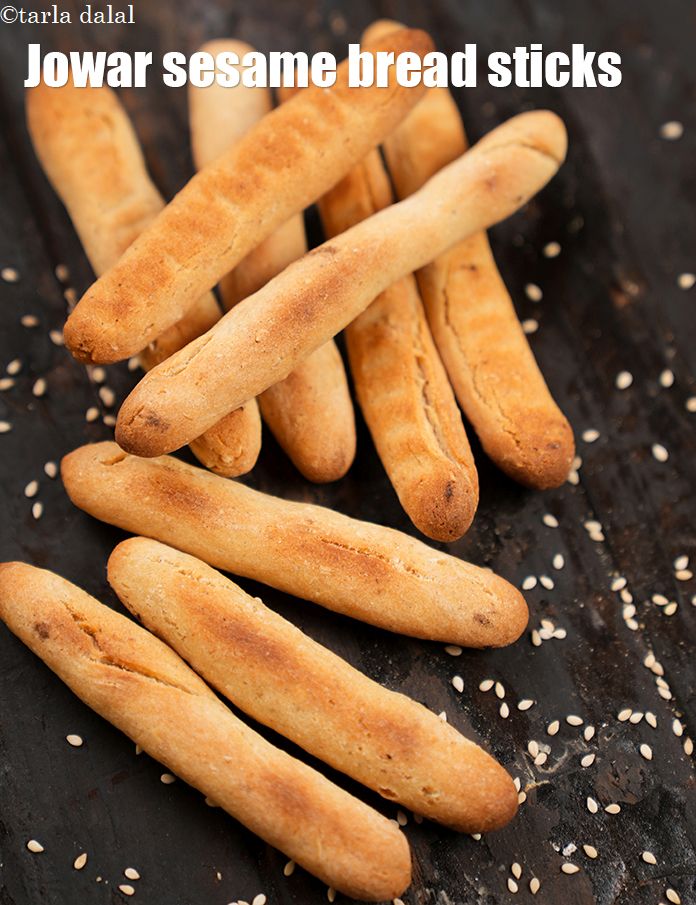 jowar sesame bread sticks recipe | healthy jowar bread stick | white millet bread stick for toddlers, kids |