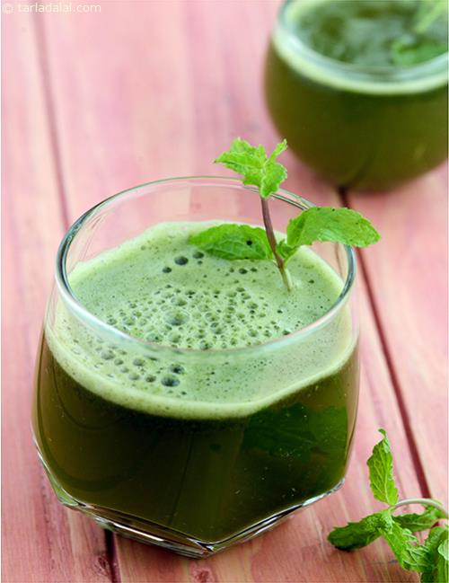Lemon Phudina Paani recipe, Indian Home Remedies Recipes