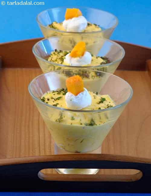 Mango Ginger Mousse ( Mousses Recipe)