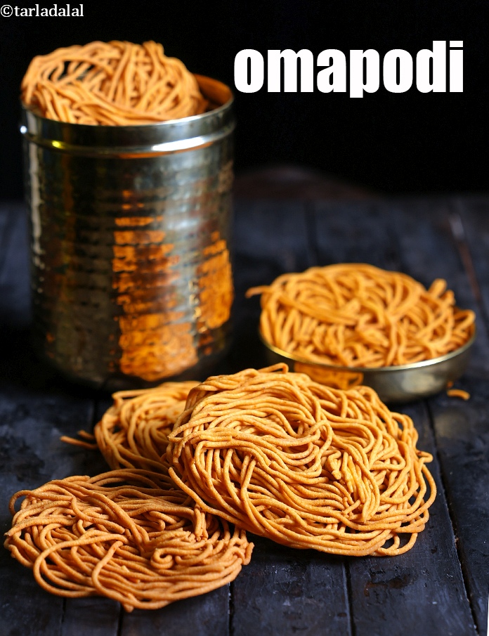 omapodi recipe | karapusa | South Indian sev diwali snack | South Indian jar snack |