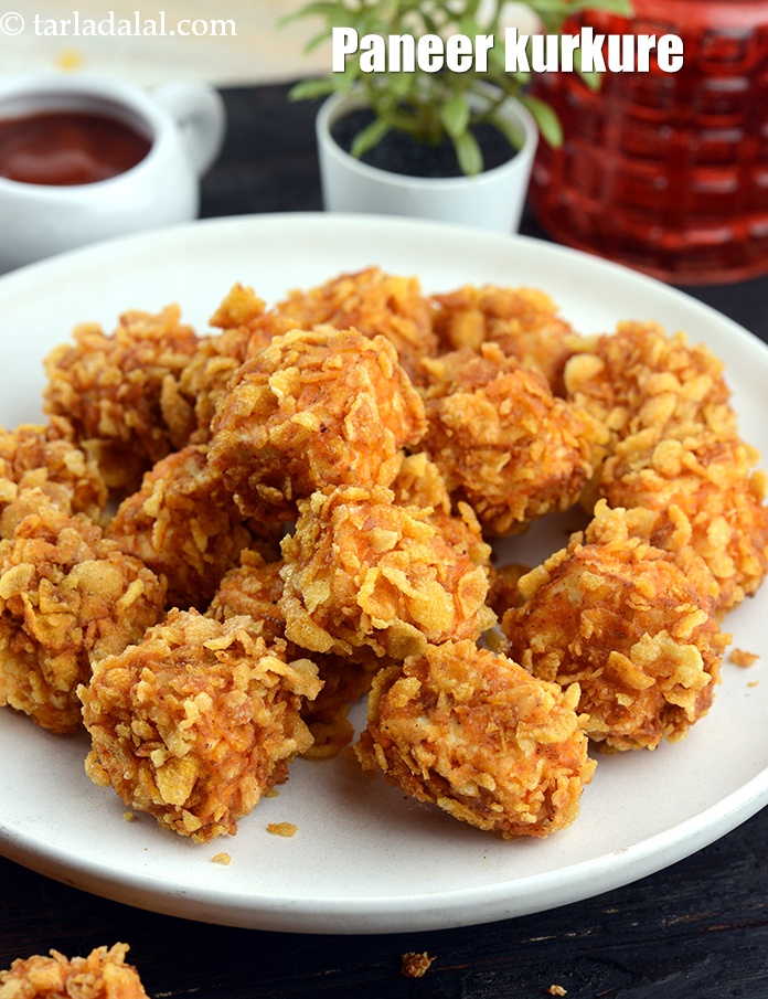 paneer kurkure recipe | Indian crispy kurkure paneer | paneer starter |