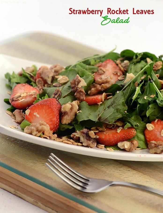 Strawberry Rocket Salad recipe