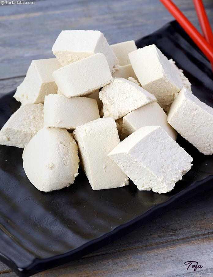 Tofu recipe, Tofu is high in protein.