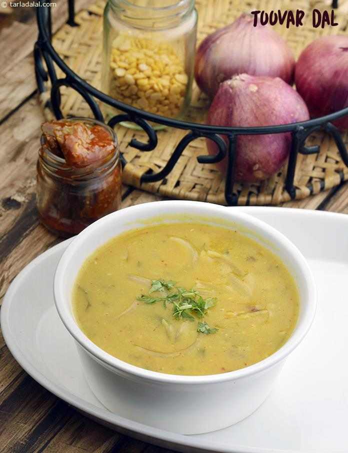 Toovar Dal, Toovar Dal with Onions recipe