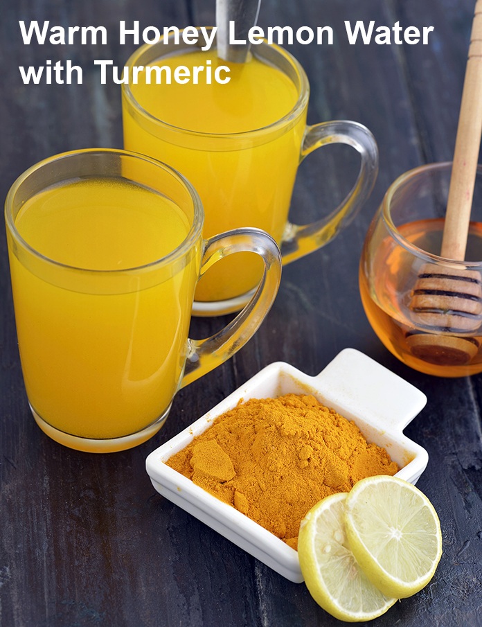 warm lemon water with turmeric recipe morning turmeric detox drink
