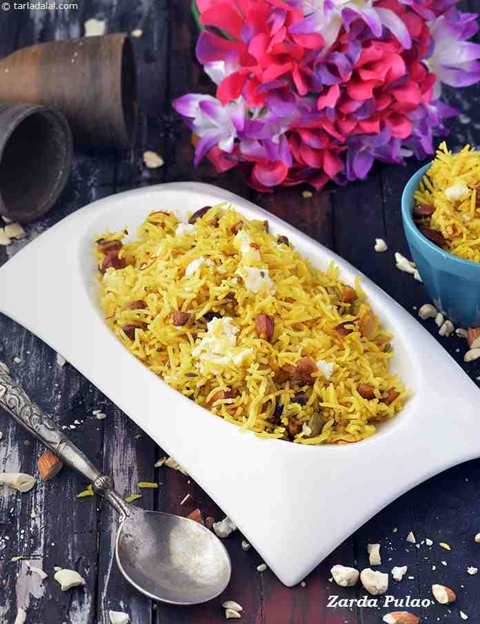 Zarda Pulao recipe