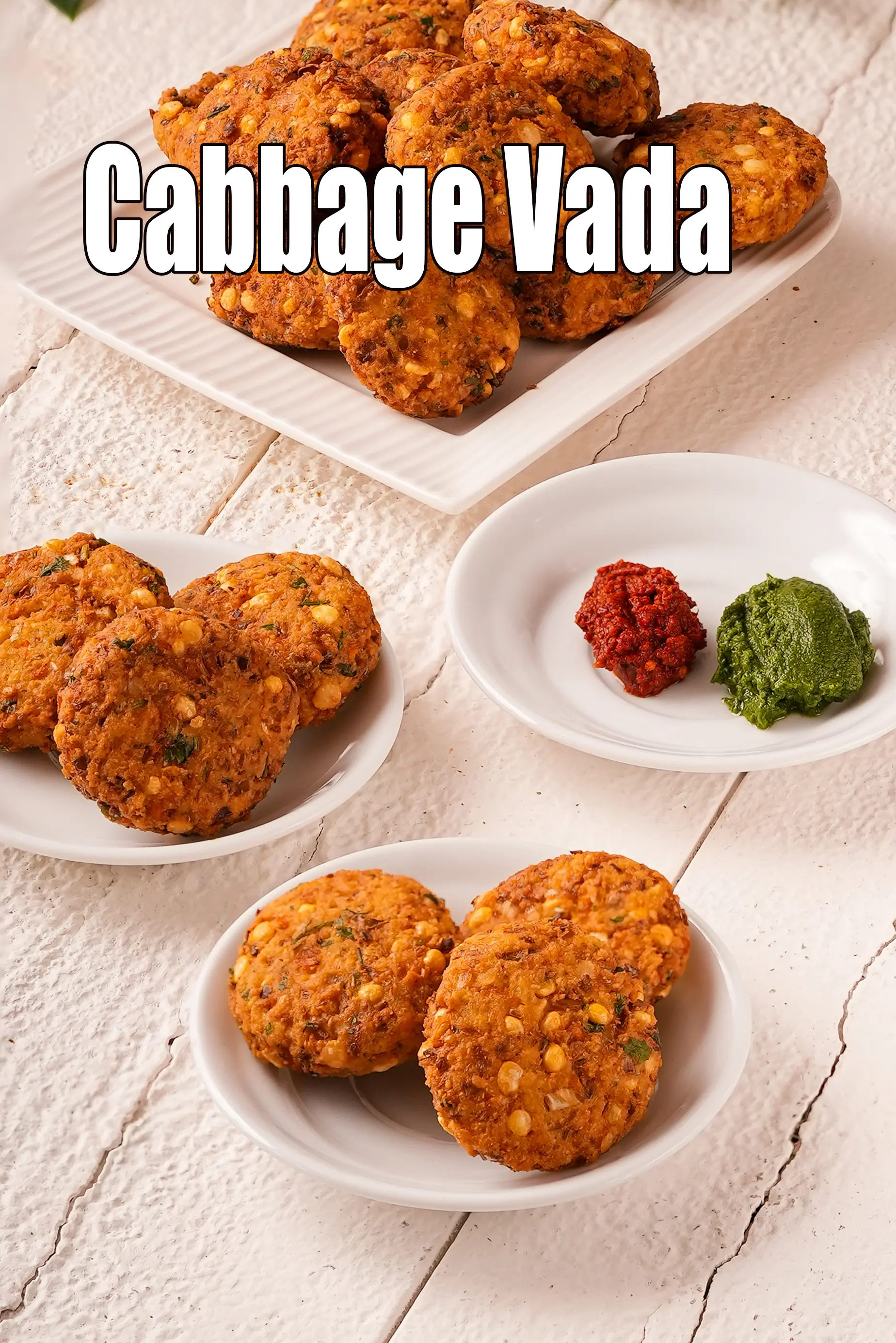 Cabbage Vada recipe, Cabbage Dal Vada, How to make Cabbage Vadai