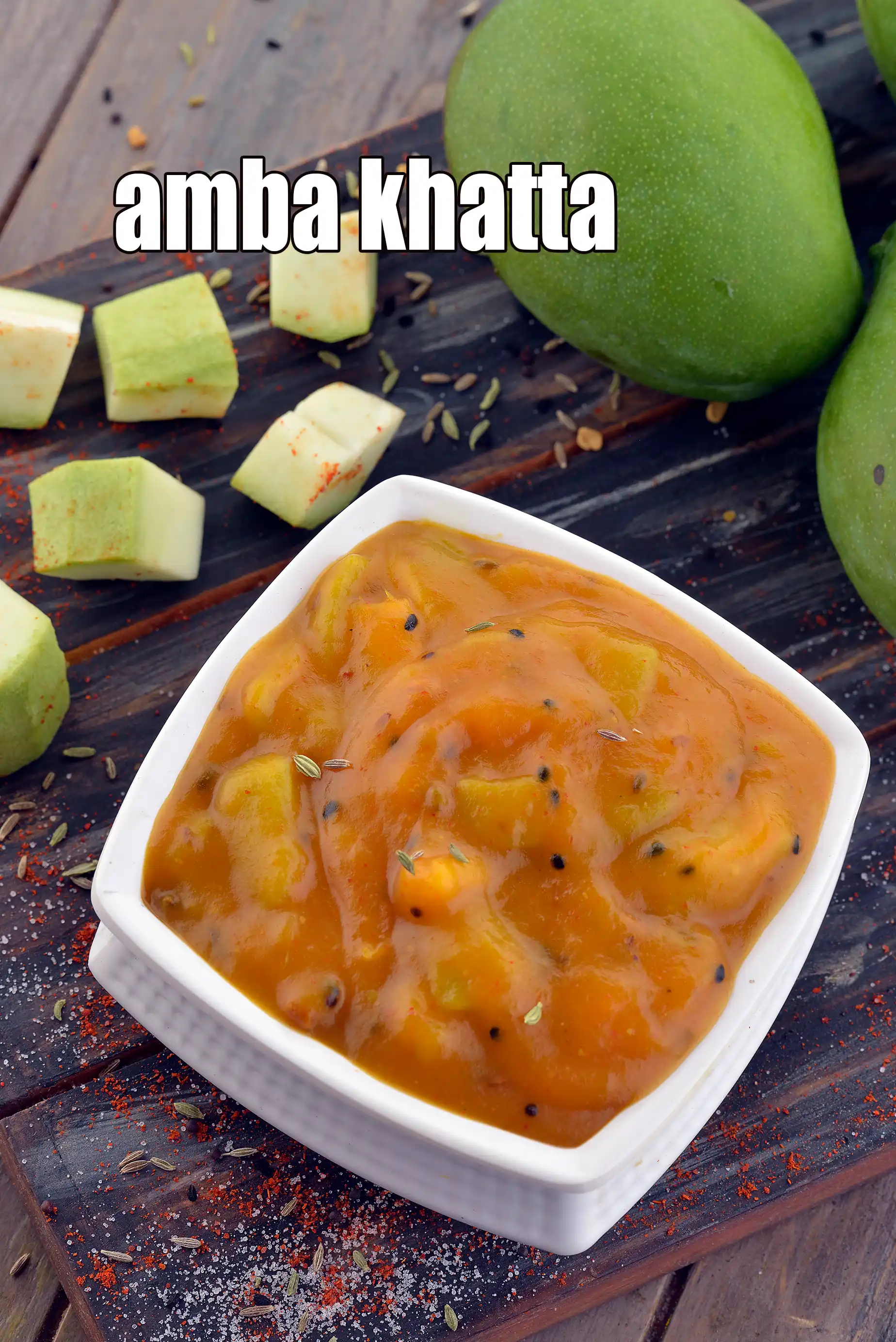 Amba Khatta recipe, Odisha style sweet and Sour Mango Chutney recipe