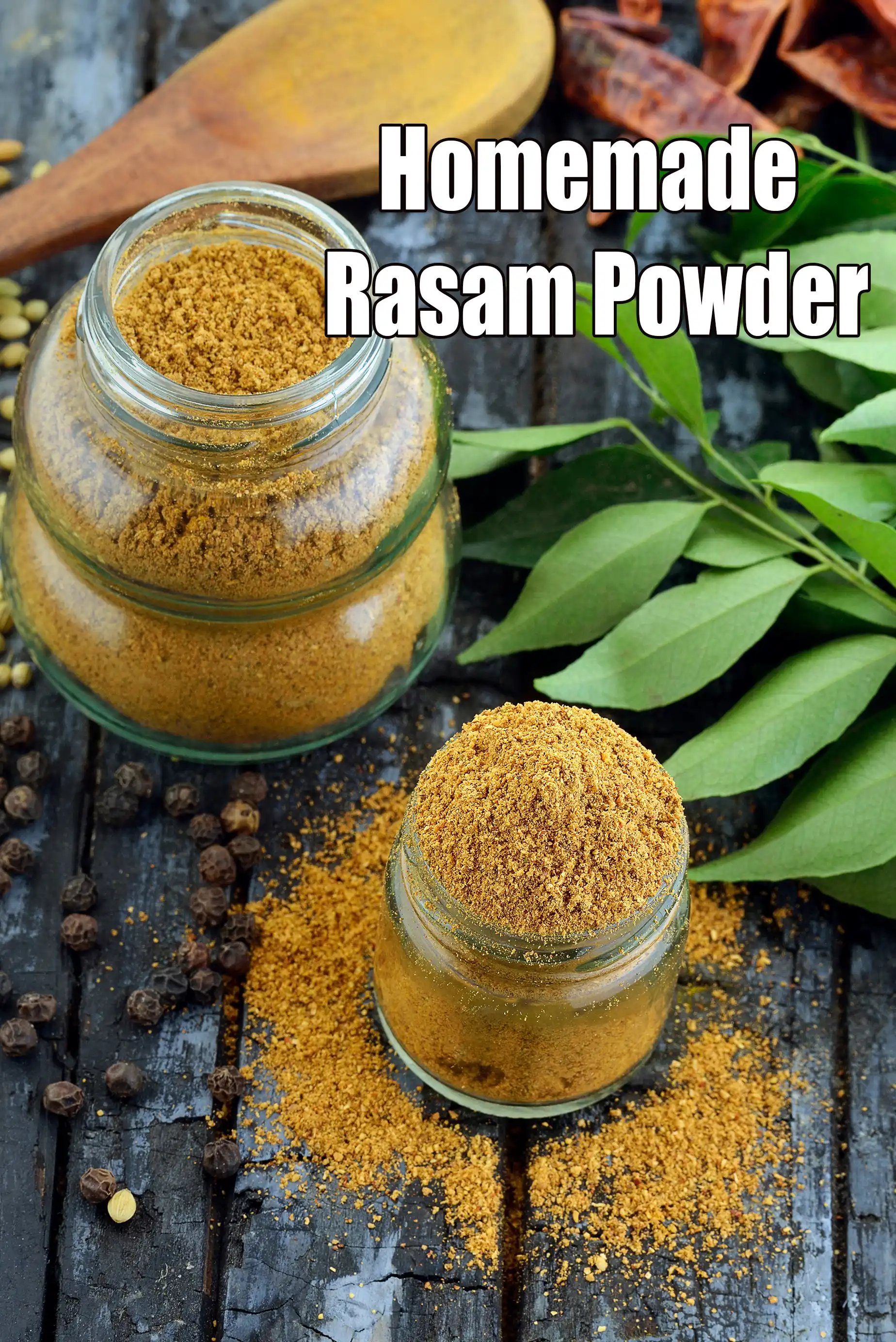 Homemade Rasam Powder, Step By Step recipe