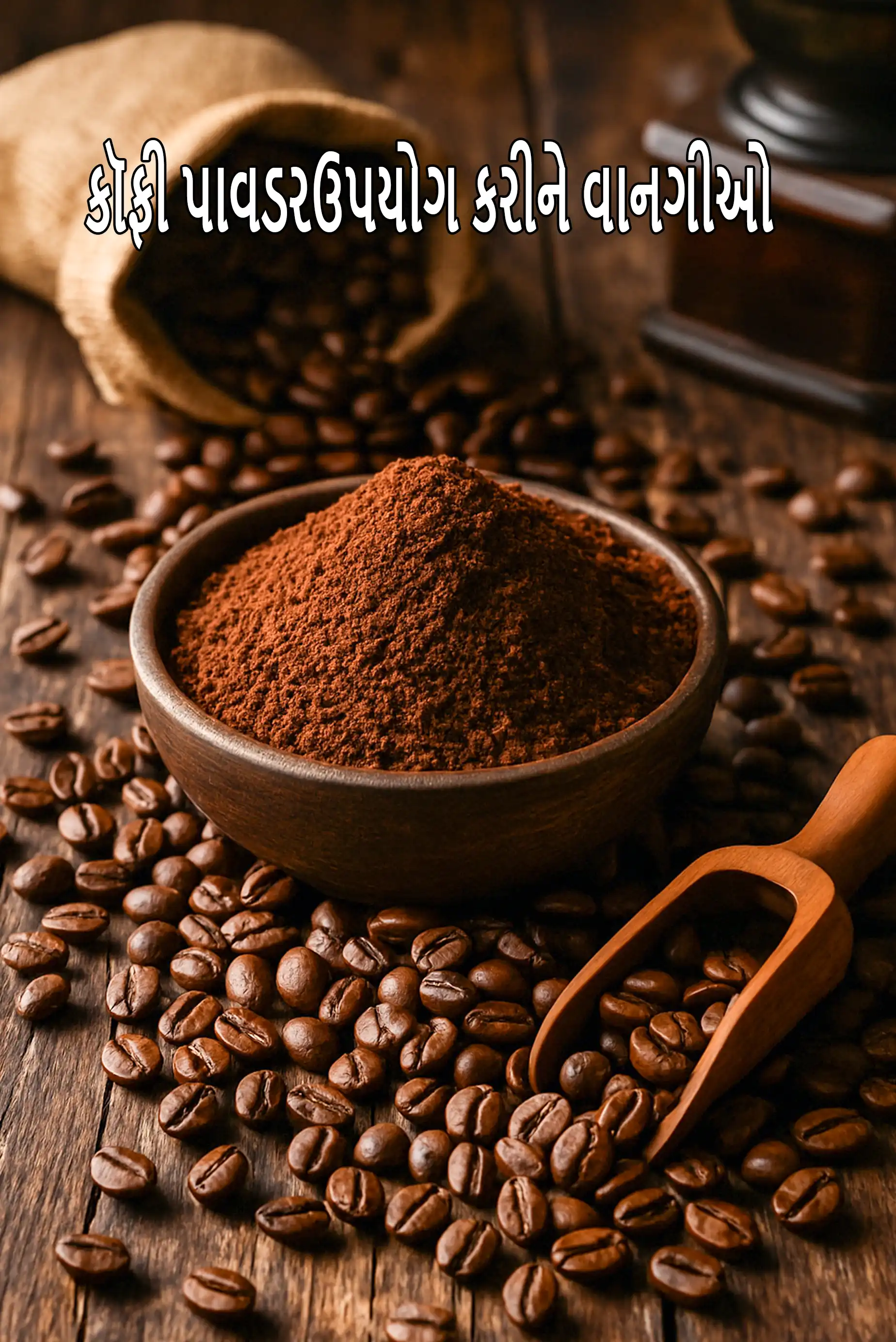 Recipes using coffee powder