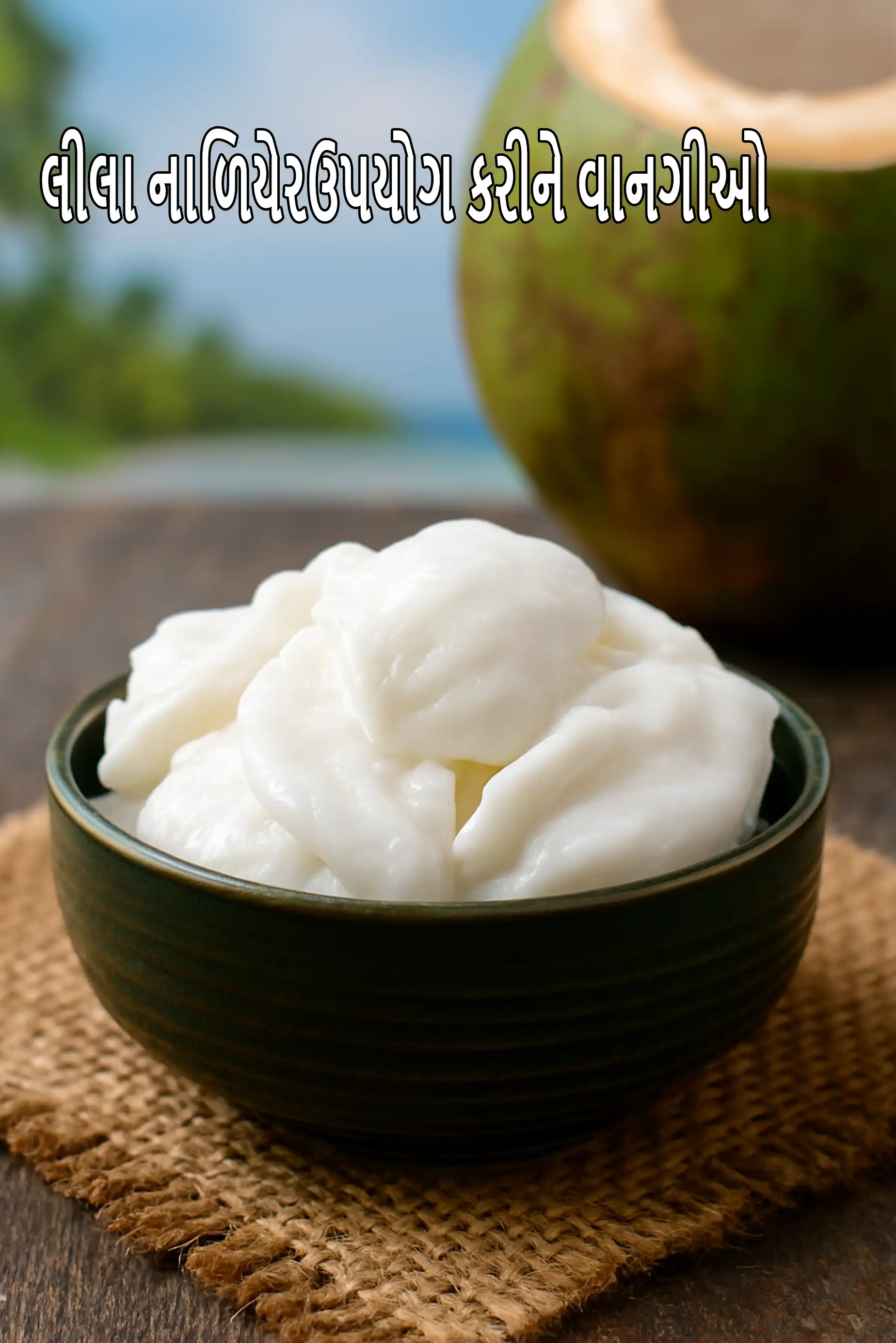 Recipes using tender coconut
