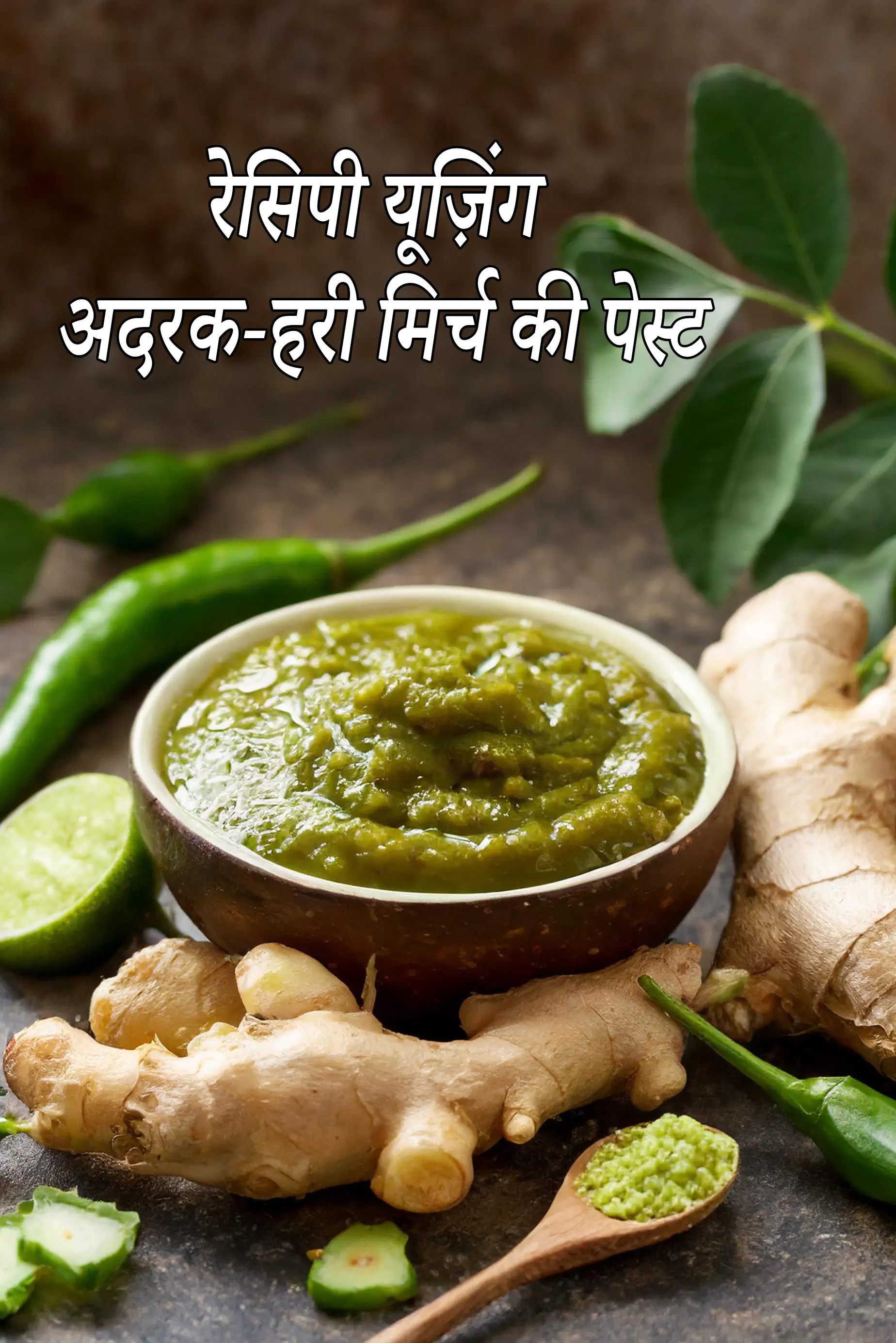 Recipes using ginger-green chilli paste