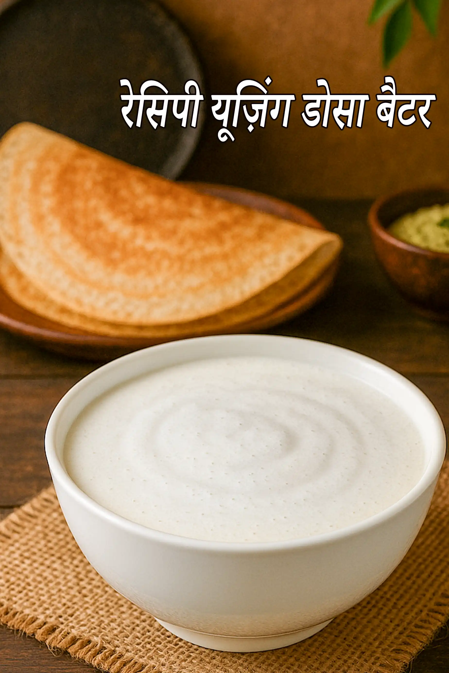 Recipes using Dosa batter