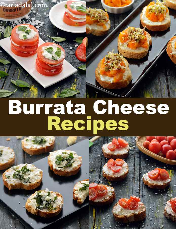Recipes using Burrata Cheese