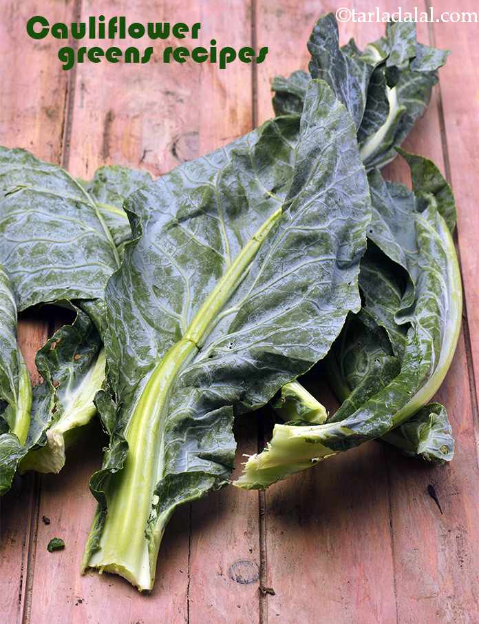 Recipes using  cauliflower greens
