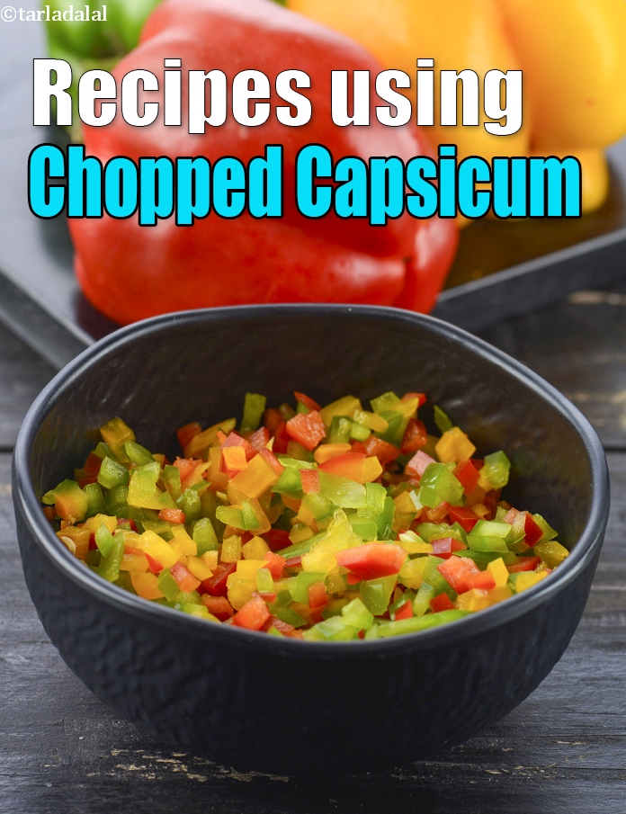 Recipes using chopped capsicum