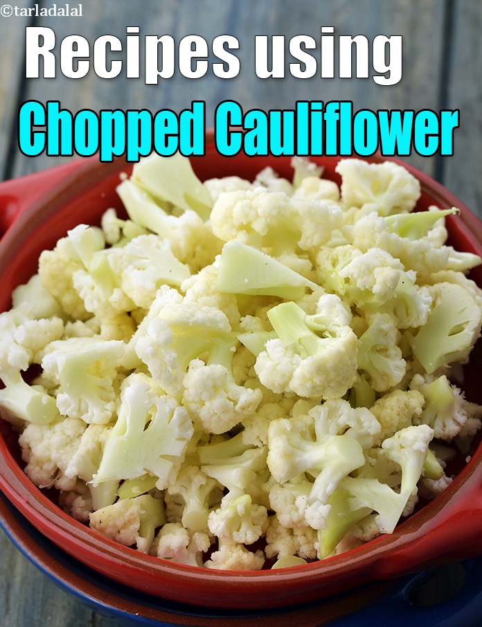 Recipes using  chopped cauliflower
