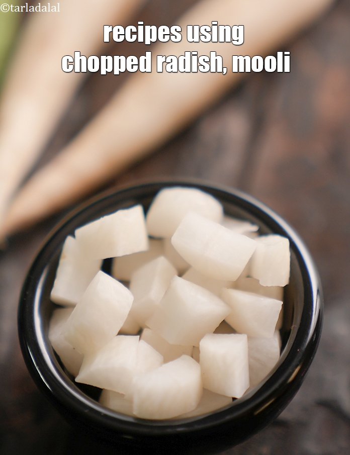 Recipes using  chopped radish