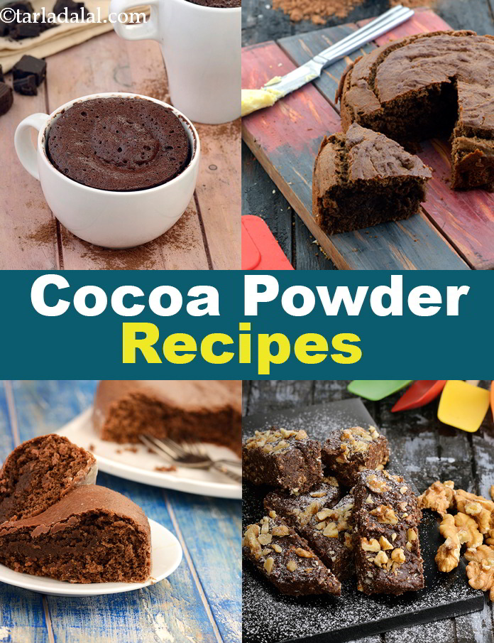 Recipes using  cocoa powder