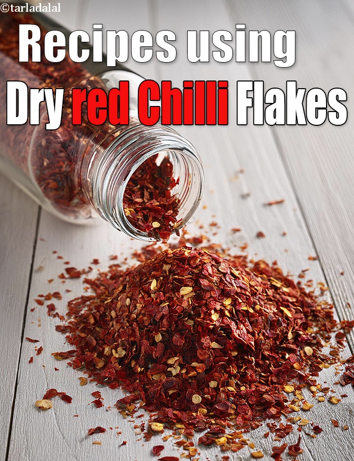 Recipes using dry red chilli flakes