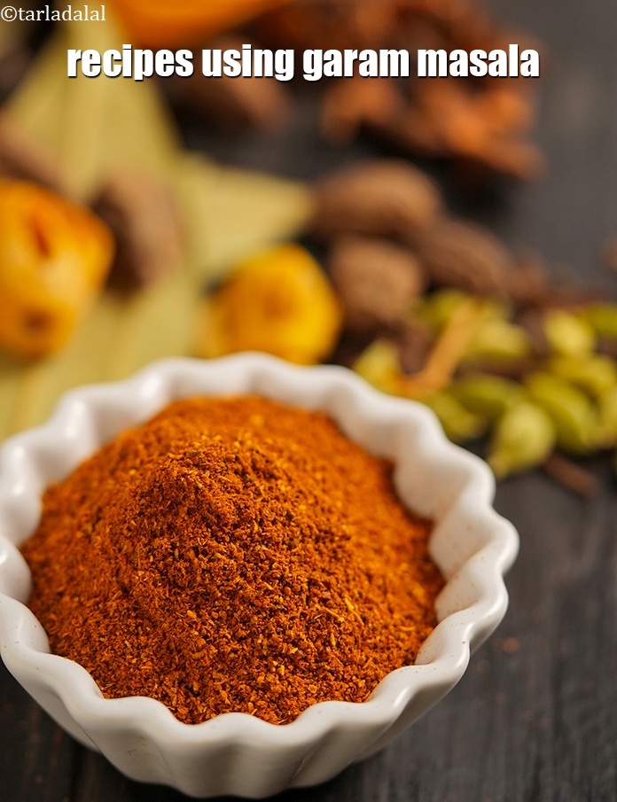 Recipes using garam masala
