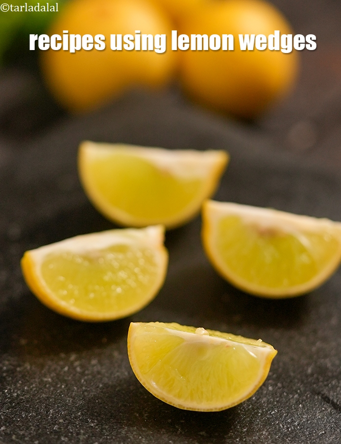 Recipes using  lemon wedges