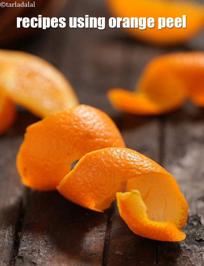 Recipes using orange peel
