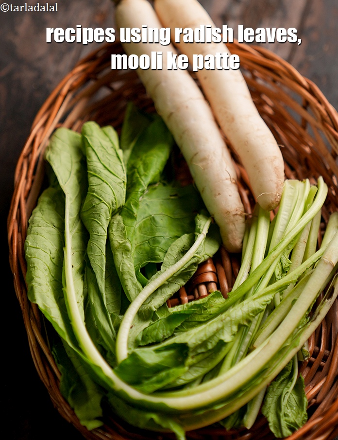 Recipes using  radish leaves