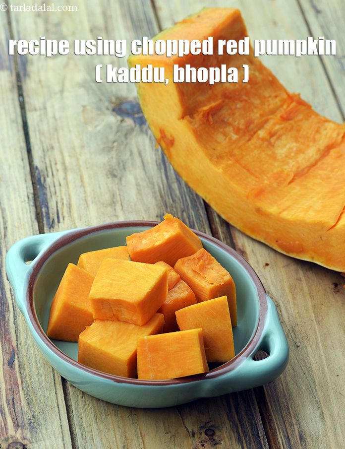 Recipes using chopped red pumpkin