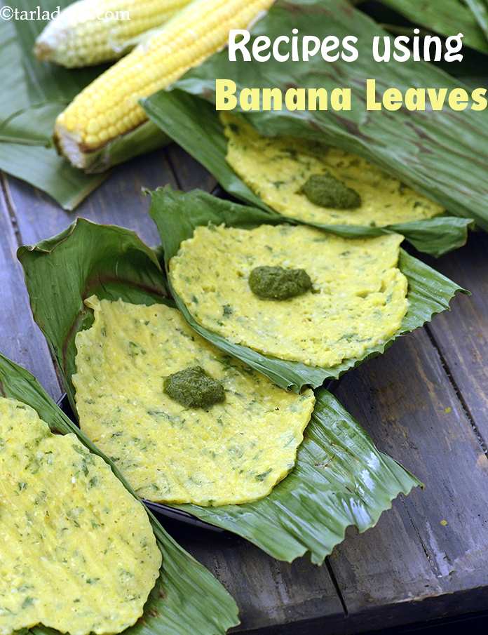 Recipes using banana leaves