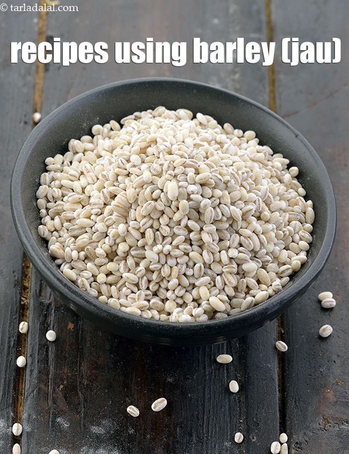 Recipes using barley