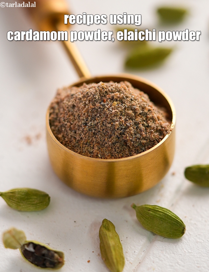 Recipes using cardamom powder
