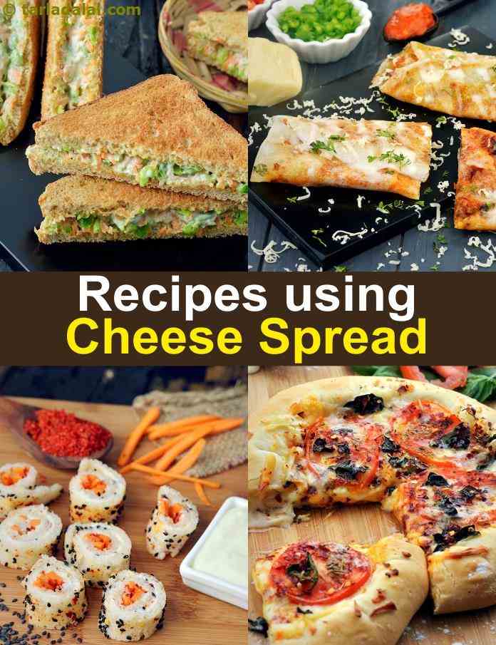 Recipes using  cheese spread