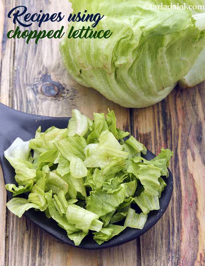 Recipes using  chopped lettuce