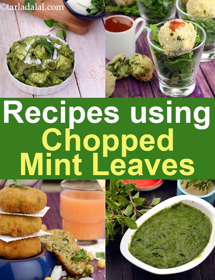 Recipes using  chopped mint