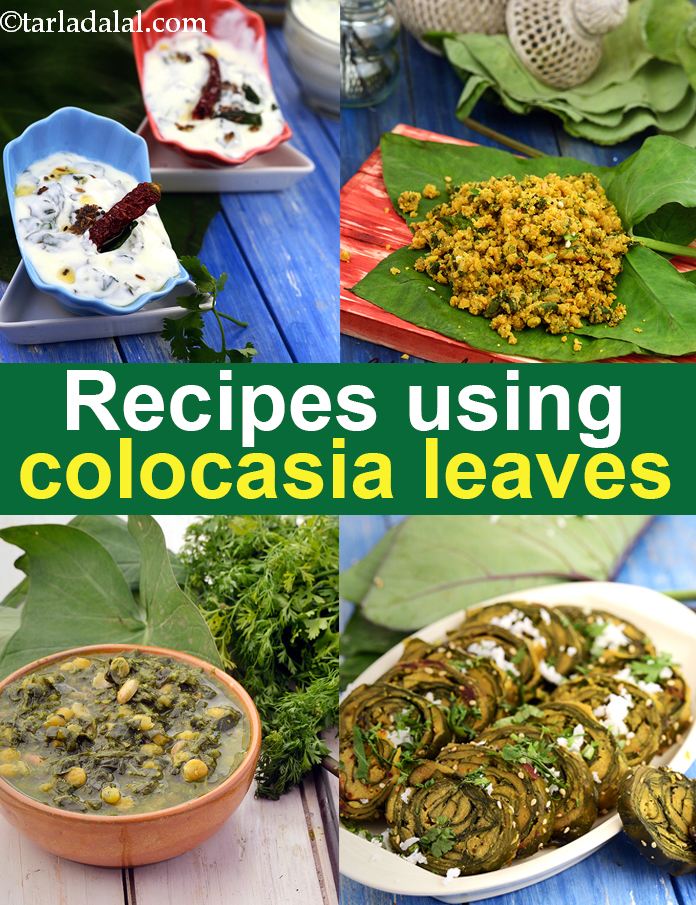 Recipes using colocasia leaves