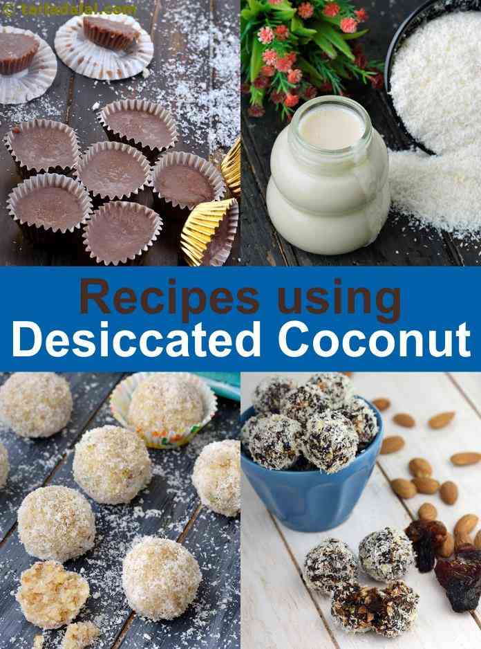 Recipes using  desiccated coconut