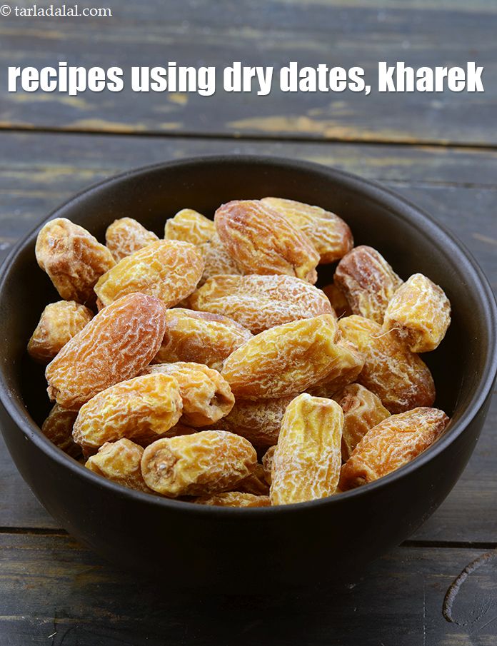 Recipes using dry dates