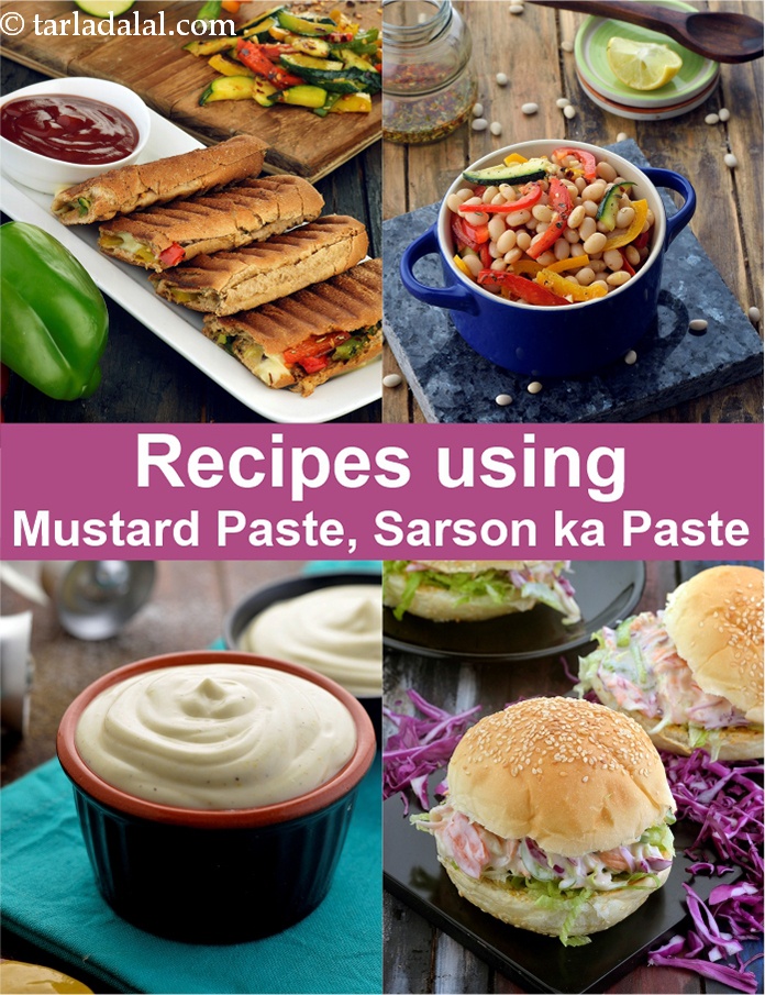 Recipes using mustard paste