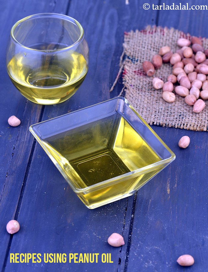Recipes using peanut oil