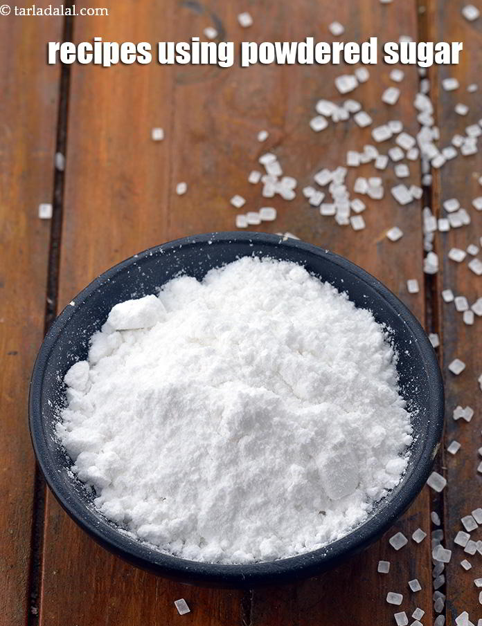 Recipes using powdered sugar