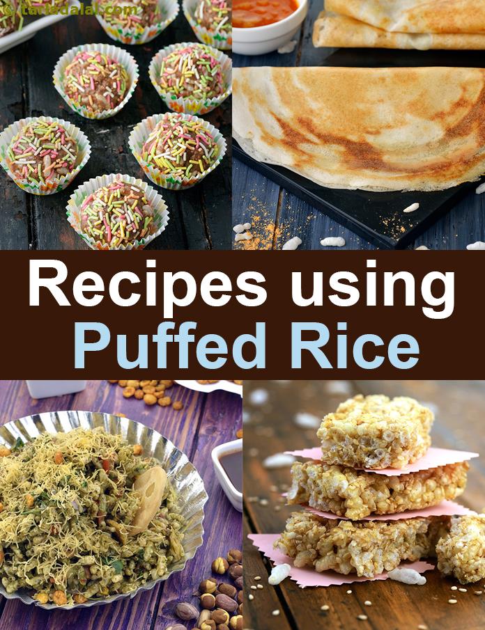 Recipes using puffed rice