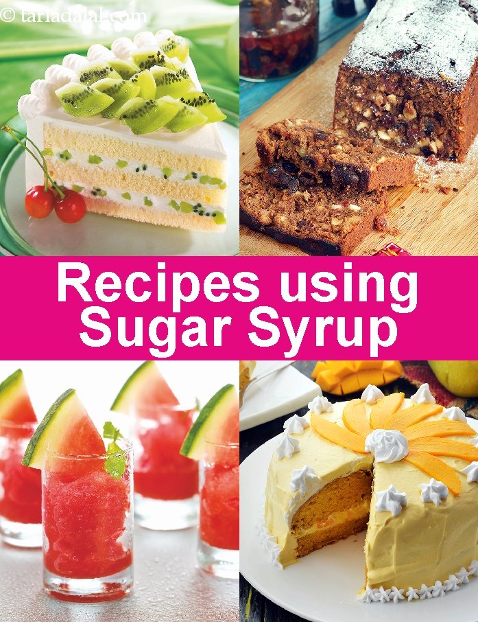 Recipes using sugar syrup