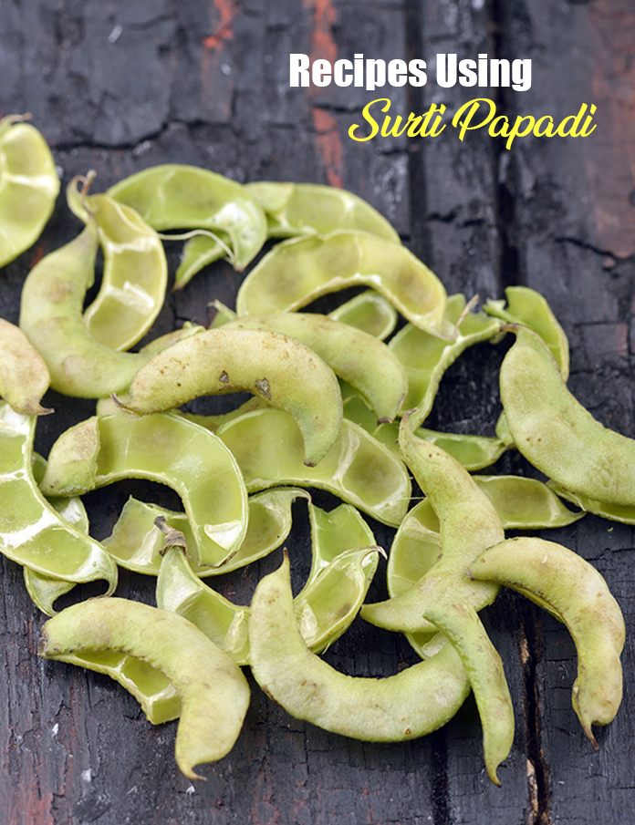 Recipes using surti papadi