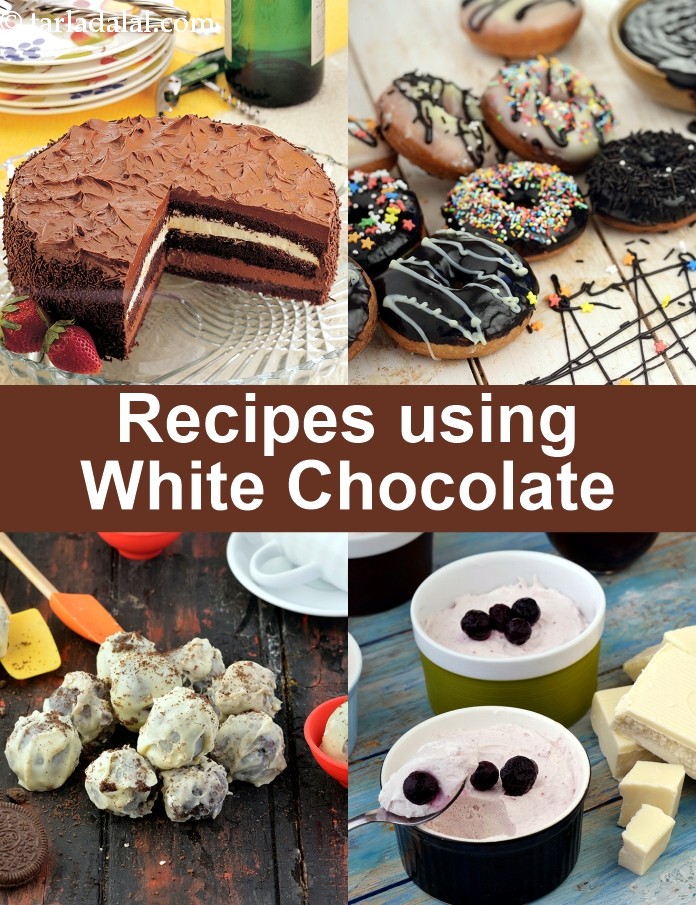 Recipes using white chocolate