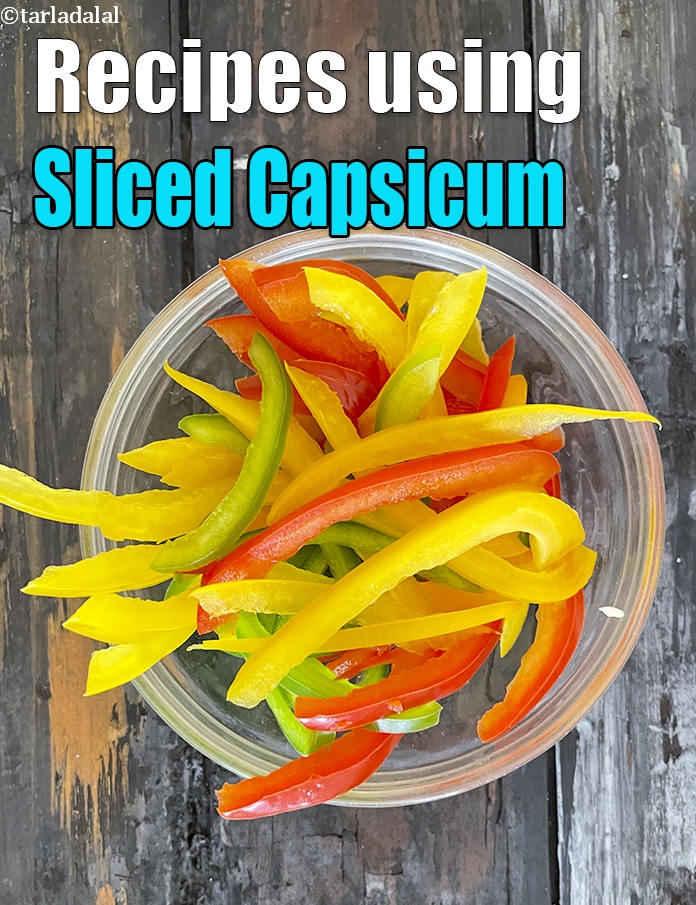 Recipes using sliced capsicum