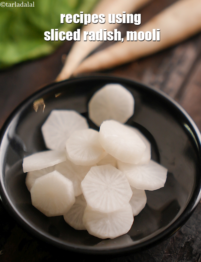 Recipes using sliced radish