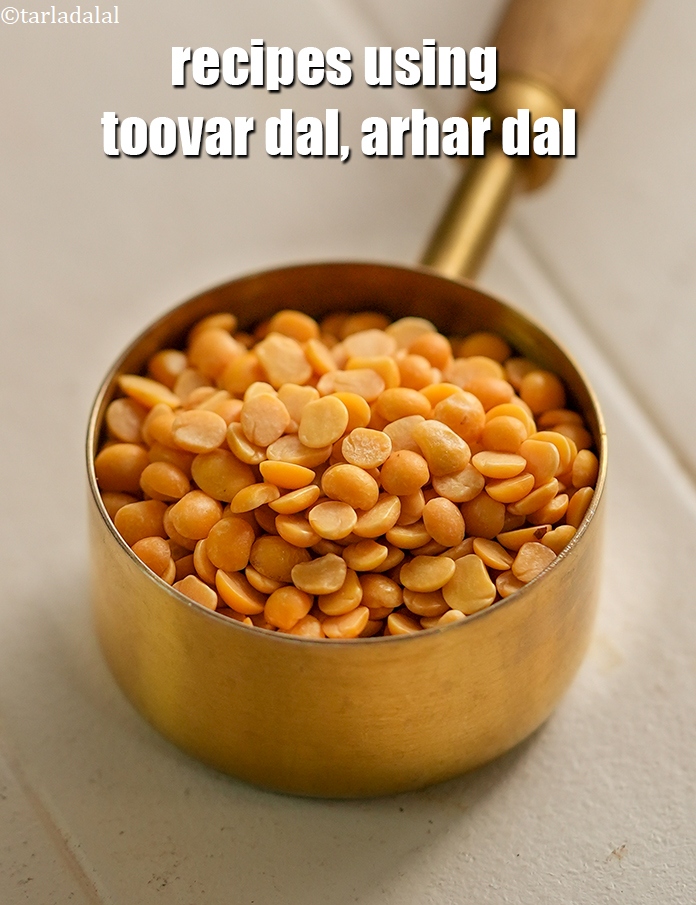 Recipes using toovar dal