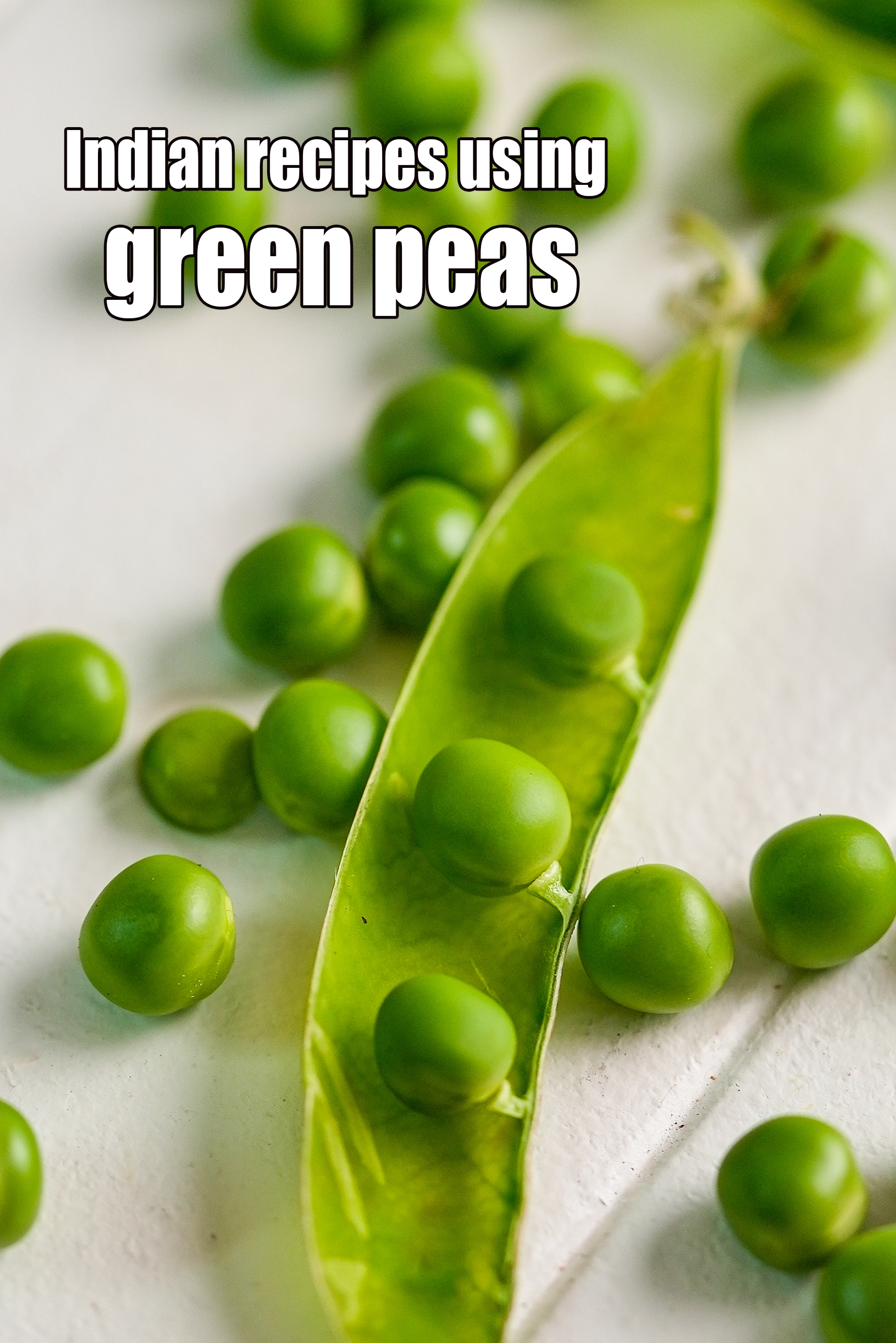 Recipes using green peas