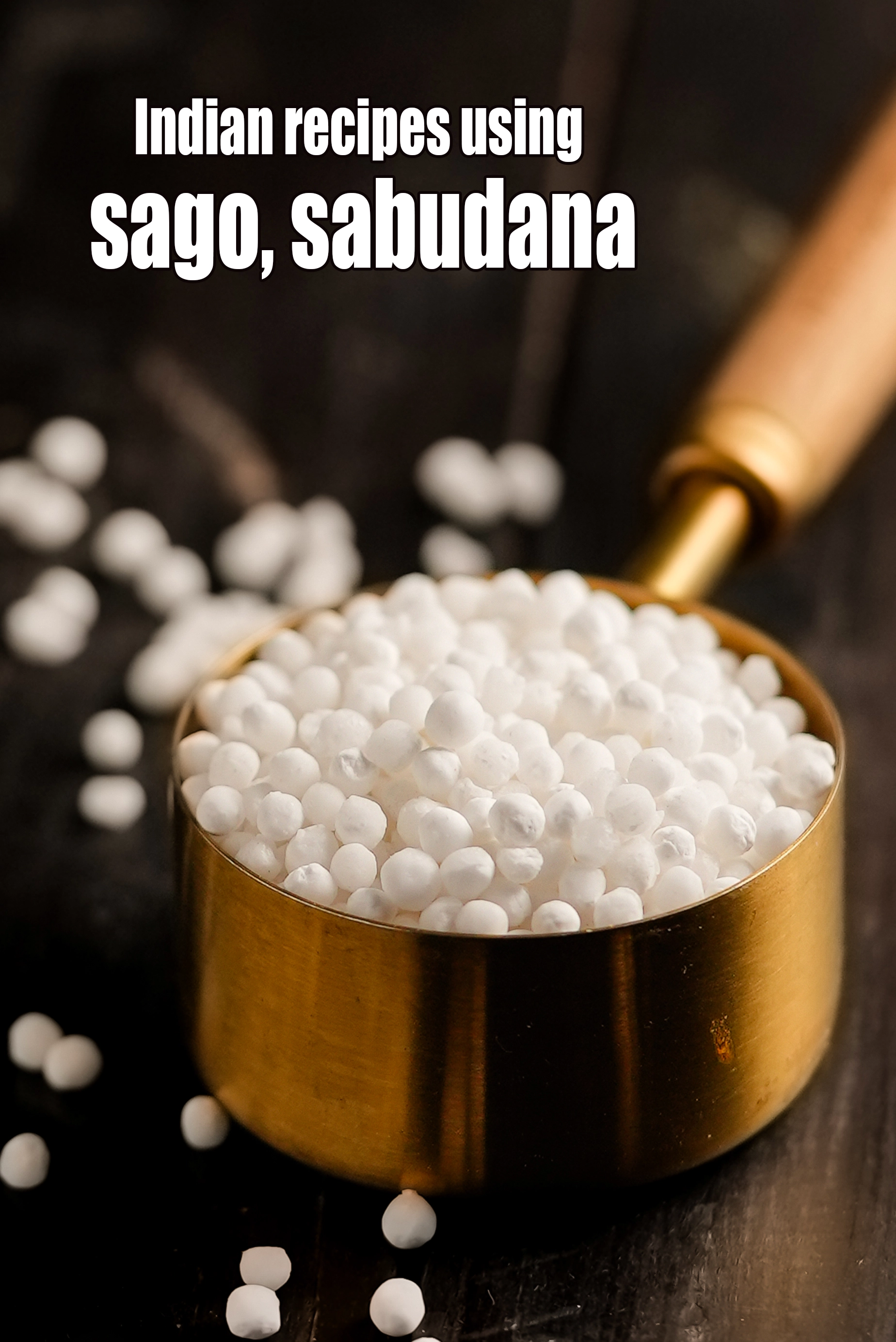 Recipes using sago